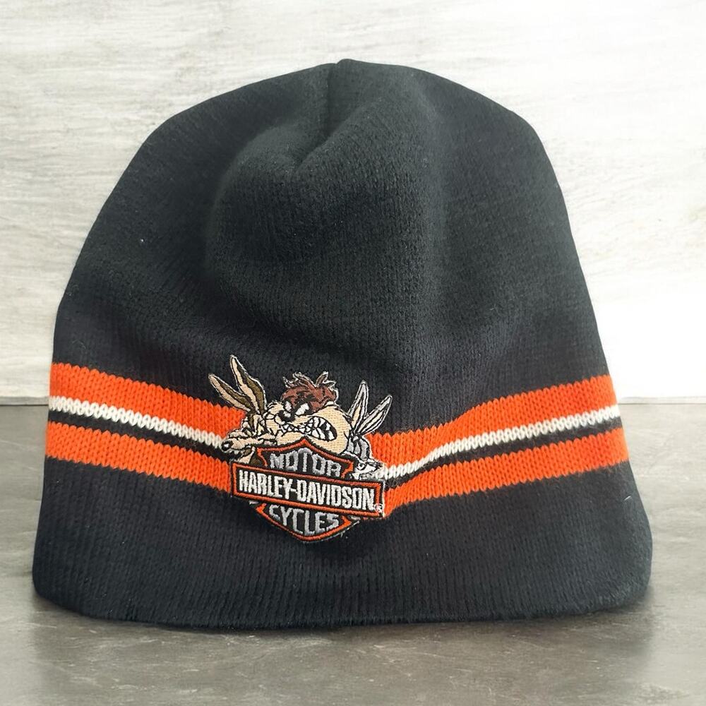 Vintage Harley Davidson Looney Tunes Beanie 90s - NWT